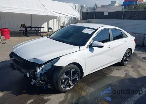 2023 Hyundai Elantra Sel from USA, damaged, VIN 5NPLS4AG5PH116687